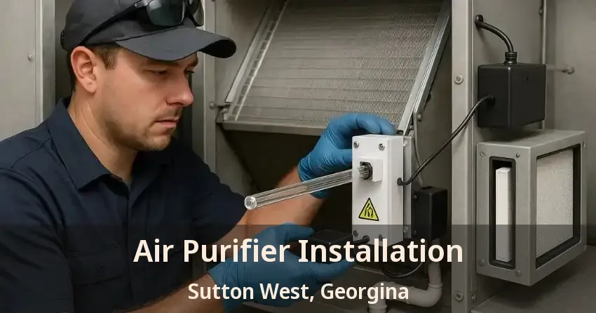Air Purifier Installation Sutton West, Georgina - ON
