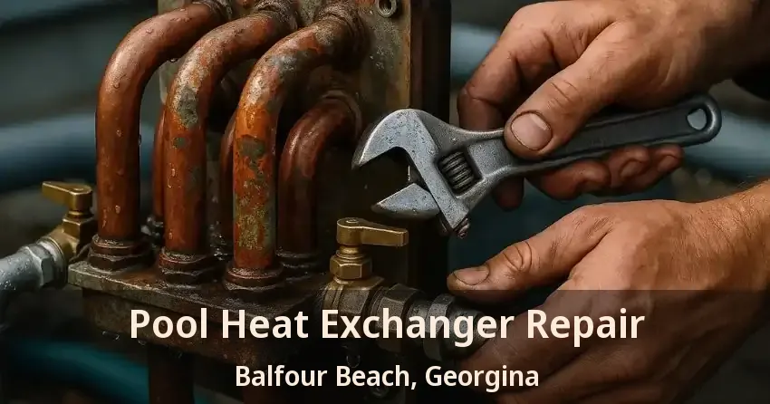Pool Heat Exchanger Repair Balfour Beach, Georgina - ON