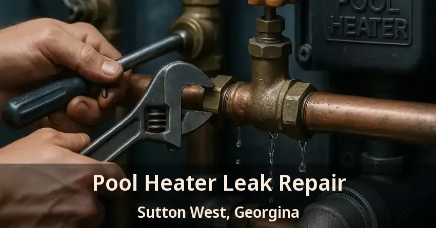 Pool Heater Leak Repair Sutton West, Georgina - ON